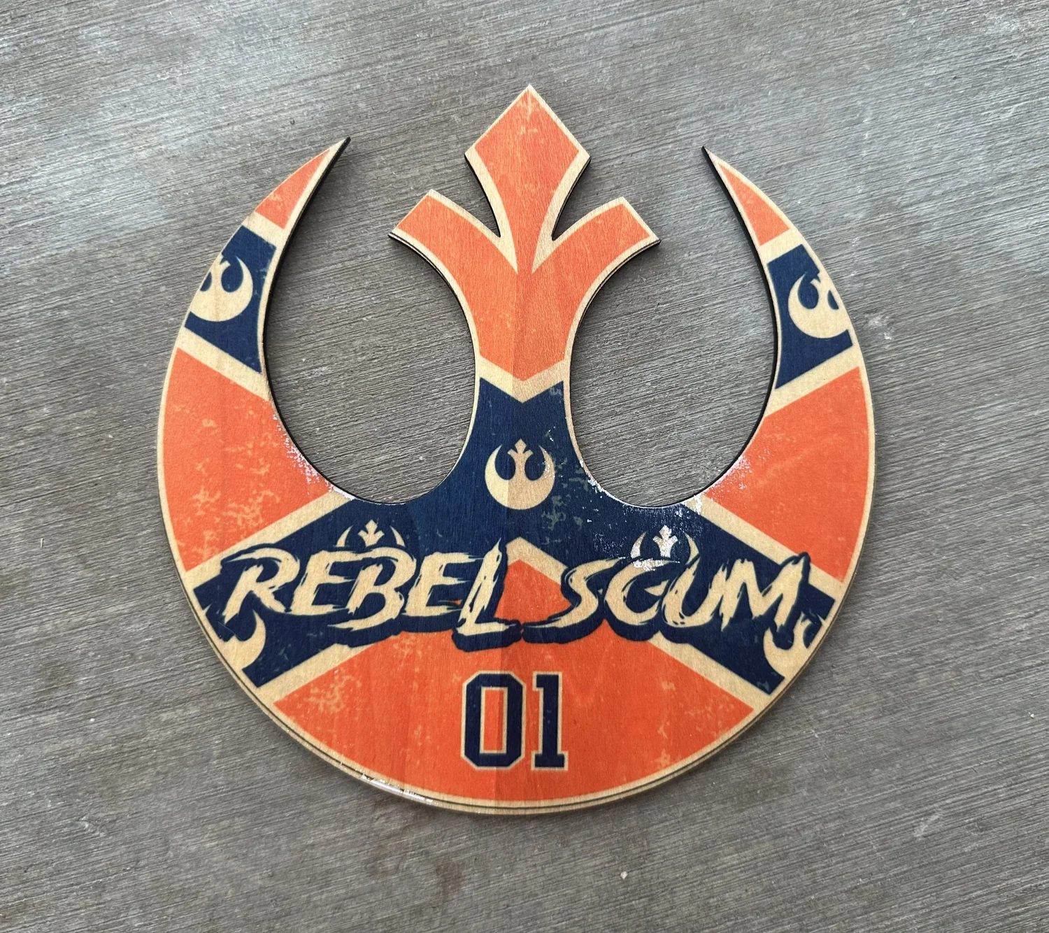 Wooden Rebel Scum Starbird V3 Patch — Overland Swag